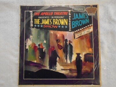 JAMES BROWN & HIS FAMOUS FLAMES - LIVE AT THE APOLLO - LONDON - FUNK SOUL