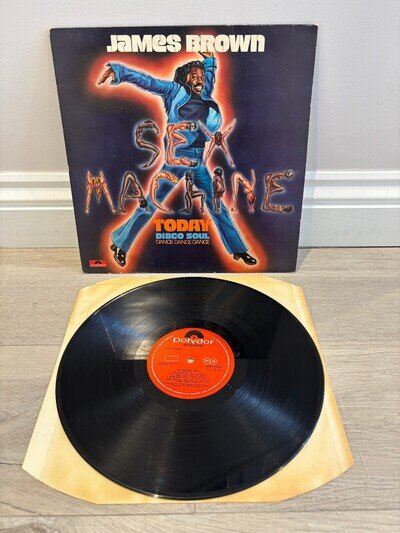 James Brown Sex Machine Today 1975 UK Vinyl Record LP - Polydor