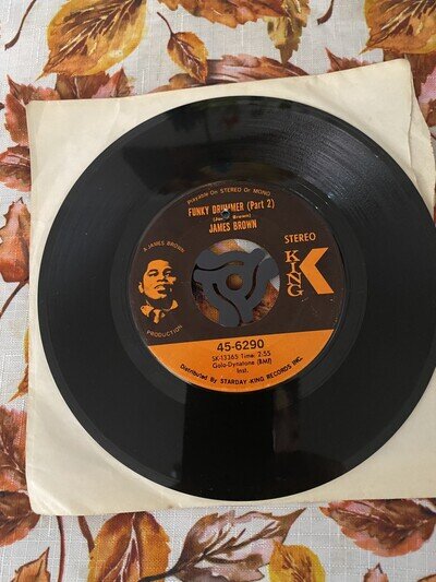 JAMES BROWN Funky Drummer parts 1 & 2 1970 used