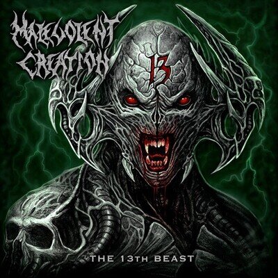 Malevolent Creation : The 13th Beast VINYL 12" Album Coloured Vinyl (Limited