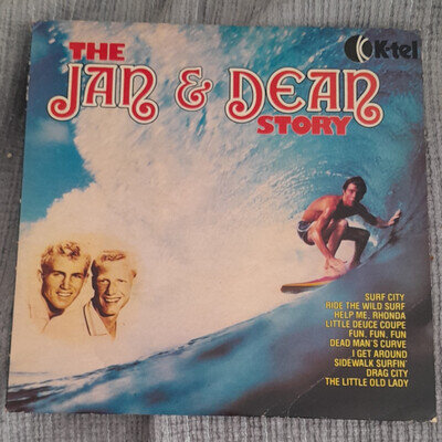 Jan & Dean ‘The Jan & Dean Story’ 12" Vinyl LP K-tel 1981 33RPM Stereo