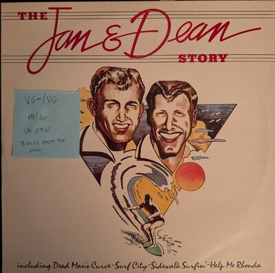 Jan & Dean The Jan & Dean Story Vinyl Record VG+/VG PAST1