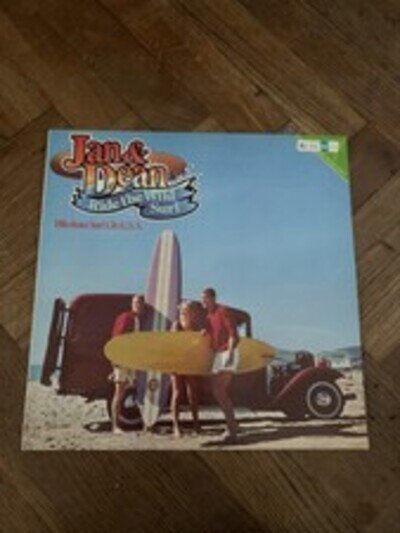 Jan & Dean Ride The Wild Surf 12' Vinyl LP Liberty 1976 Play Tested (See Video)