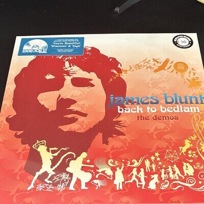James Blunt Back to Bedlam: The Demos RSD Cherry Recycled Vinyl 12" LP
