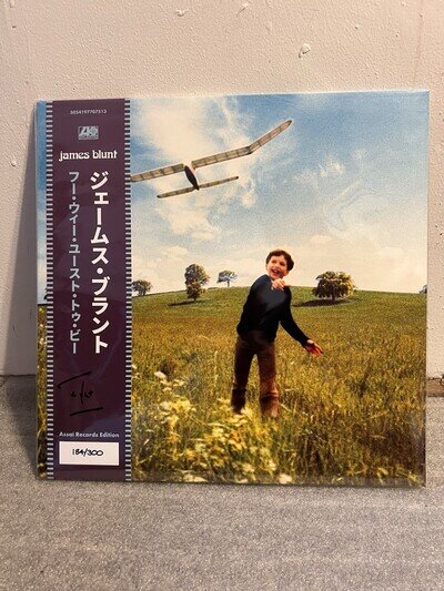 James Blunt Who We Used To Be Vinyl LP Recycled Colour Signed Assai Obi Edition
