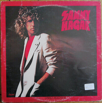 SAMMY HAGAR - STREET MACHINE 1979 VINYL LP. E-ST 11983.