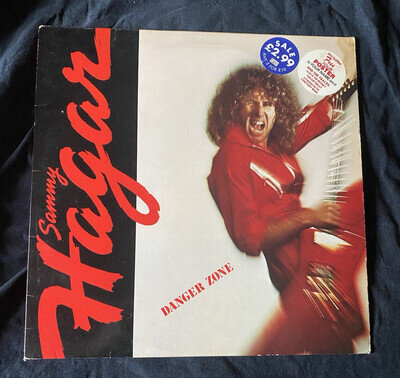 Sammy Hagar – Danger Zone Vinyl (VG+) Hard Rock Van Halen Quiet Riot Whitesnake