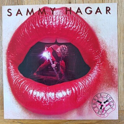 Sammy Hagar - Three Lock Box - Vinyl Album 1982 Geffen Records GEF25254