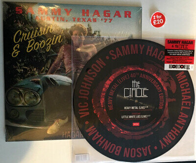 Sammy Hagar Heavy Metal Live RSD 2021 Picture Disc 12" vinyl record 40th ann