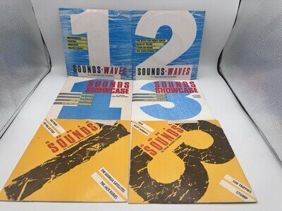 Sounds Magazine 7” Vinyl Singles Bundle x6 Indie Post Punk 1980s Play Tested