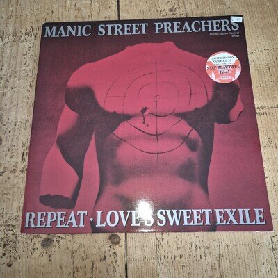 Manic Street Preachers REPEAT / LOVE'S SWEET EXILE ltd gatefold 12" vinyl single