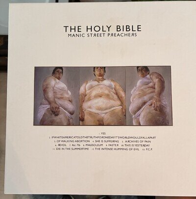 Manic Street Preachers Holy Bible vinyl Album/4CD set 20th anniversary SIGNED