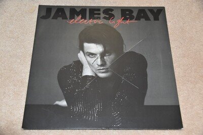 James Bay Electric Light Vinyl LP Album on Orange Coloured Vinyl