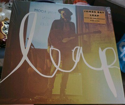 JAMES BAY - LEAP 12” PINK VINYL LP Limited Edition New And Sealed