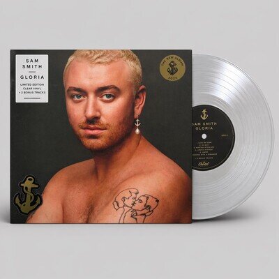 Sam Smith – Gloria Clear Vinyl LP Limited Edition 2023 + 2 Bonus Tracks NEW
