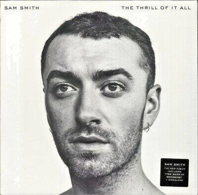 Sam Smith – The Thrill Of It All White Vinyl LP 2017 Sealed Too Good at Goodbyes