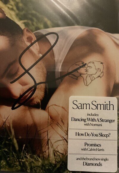 SAM SMITH IN THE LONELY HOUR 10TH ANNIVERSAY PICTURE DISC + SIGNED CD LOVE GOES