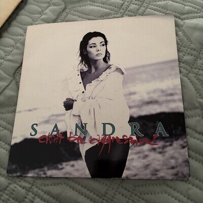 Sandra Don’t Be Aggressive 7 Inch Vinyl Single Record