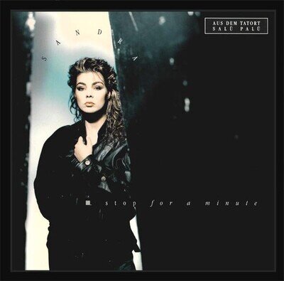Sandra - Stop For A Minute - UK 12" Vinyl - 1987 - Virgin
