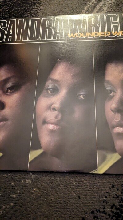 SANDRA WRIGHT WOUNDED WOMAN ORIGINAL RELEASE LP