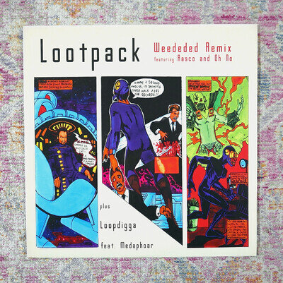 Lootpack Madlib Quasimoto Weeded Remix Loopdigga 12" STH20271 Stones Throw 2000
