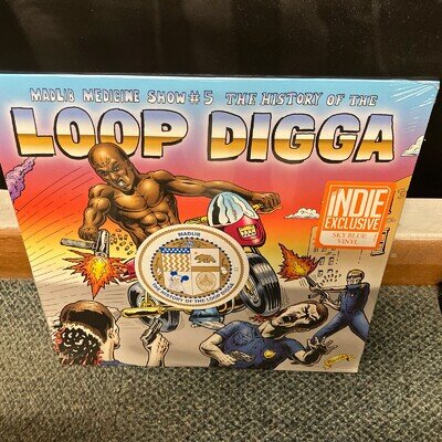 Madlib – History Of The Loop Digga - Indie Exclusive Sky Blue Vinyl 2LP - NEW