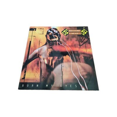 Machine Head, burn my eyes, roadrunner, 1994, original vinyl, robb flynn
