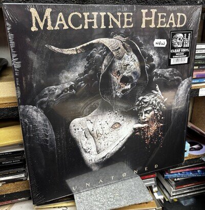 MACHINE HEAD - Unatoned - NEW CLEAR VINYL LP inc Booklet