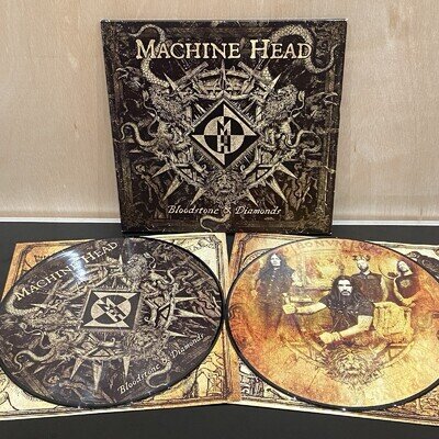 Machine Head Bloodstone & Diamonds 2 x 12” Picture Disc Vinyl LP 2014 Thrash NM