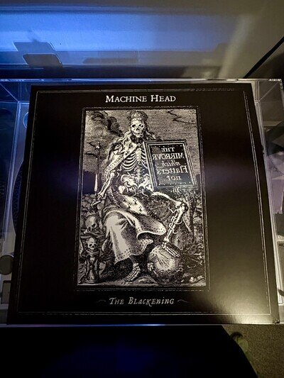 Machine Head The Blackening Gatefold Double Album, White Vinyl LP - RARE