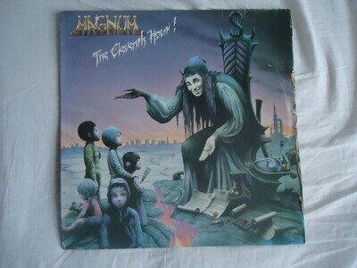 Vinyl LP 12" Album Magnum The Eleventh Hour 1983 Jet JETLP 240 England A1 / B1