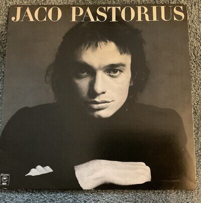 Jaco Pastorius 1976 Self-Titled Vinyl LP 12"