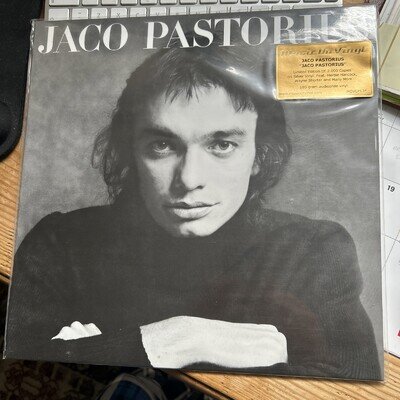 Jaco Pastorius Debut Album Ltd Edition Silver Vinyl MOV 2000 copies #1500