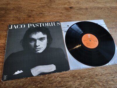 Jaco Pastorius S/T Europe Epic EPC 81453 Post Bebop Jazz Fusion Rare LP