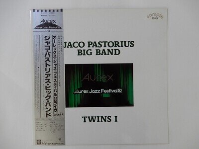 Jaco Pastorius Big Band Twins I Warner Bros. P-11317 Japan promo VINYL LP OBI