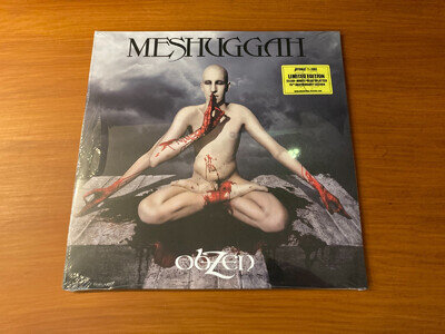 Meshuggah – obZen 2 x LP Vinyl Limited Edition, Reissue, Clear+White+Blue