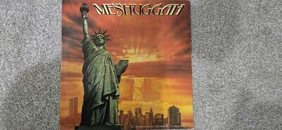 Meshuggah Contradictions Collapse Viny rare 1st Press LP 1991 very good conditon