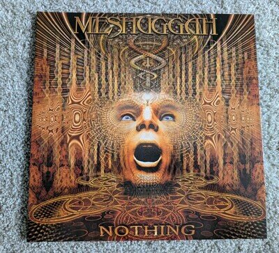 Meshuggah ‎– Nothing Vinyl death metal 2xLP Record rare limited orange