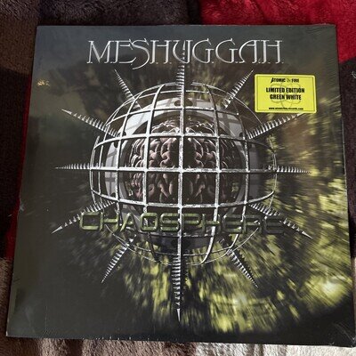 Meshuggah - Chaosphere 2 LP Vinyl Green + White Limited Edition New & Sealed