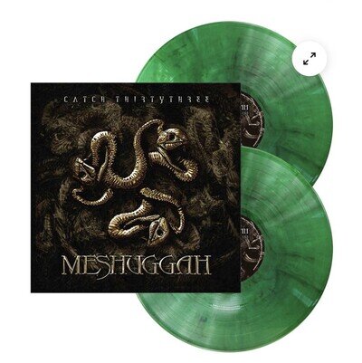 MESHUGGAH - CATCH THIRTYTHREE: 20TH ANNIVERSARY EDITION - 2LP /200 SOLD OUT 7/24