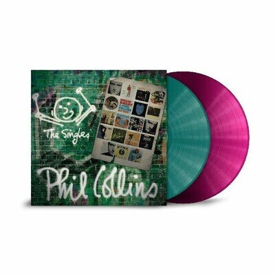 COLLINS, Phil - The Singles - GREEN & MAGENTA VINYL 2XLP