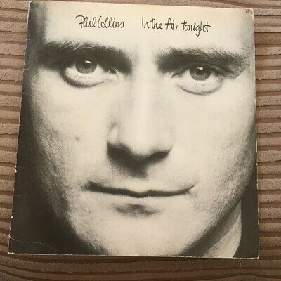 GENESIS PHIL COLLINS 1ST SOLO 7" SINGLE IN BOOK WITH CARTOONS BY CLIVE COLLINS