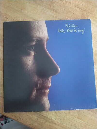 Phil Collins 12" LP Virgin V2252 Gatefold Hello ! I Must Be Going
