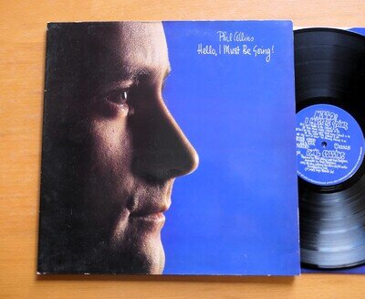 V2252 Phil Collins Hello I Must Be Going! 1982 Virgin Records Vinyl LP