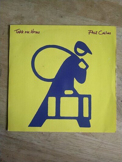 Phil Collins 7" Single TESTED Virgin VS 777 Take Me Home/We Said Hello Goodbye