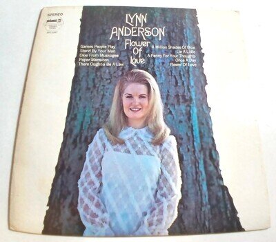 Lynn Anderson – Flower Of Love 1973 LP / country / vinyl ex / £5 FLAT POST