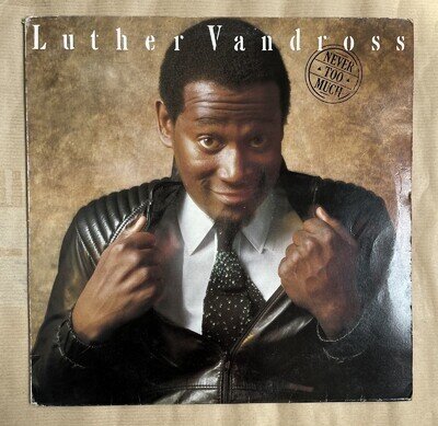 Luther Vandross Never Too Much (Vinyl) 12" Album good condition