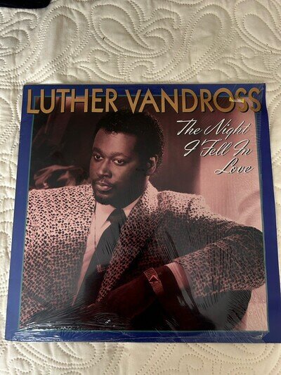 Luther Vandross,The Night I Fell In Love, 1985 Epic Vinyl Album