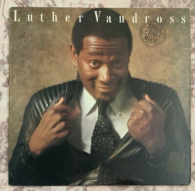 Luther Vandross - Never Too Much LP
