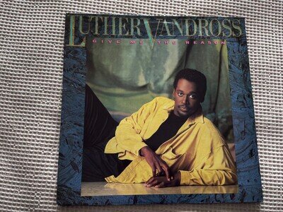 Luther Vandross - 'Give Me the Reason' - Vinyl LP Record - 1986 - Epic